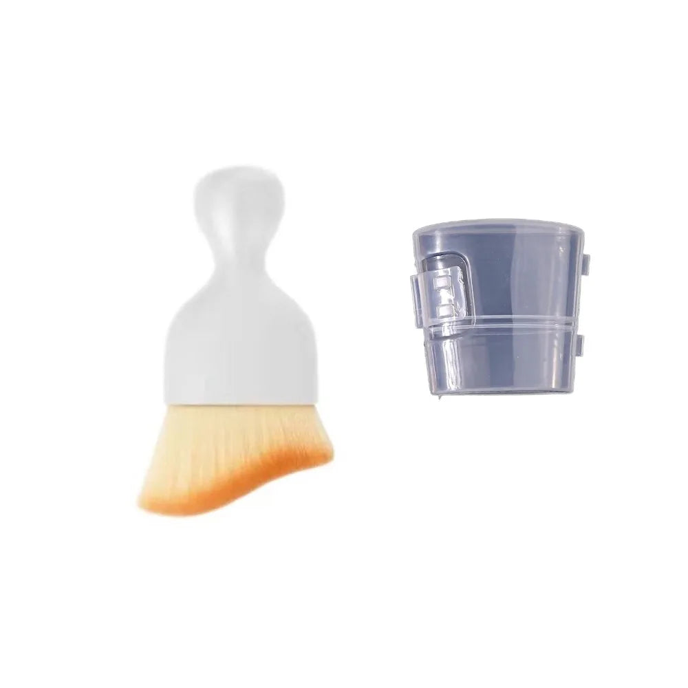 Car Interior Cleaning Brush Curved Design Ultra Soft Dust Sweeping Soft Brush Air Conditioning Outlet Car Beauty Cleaning Tools