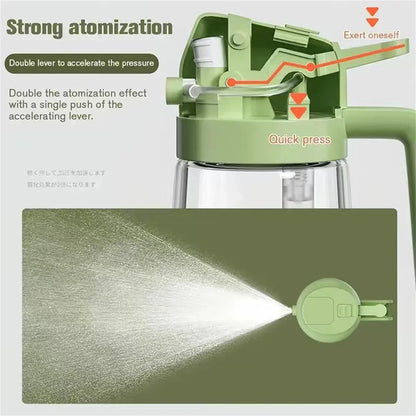 470ML Olive Oil Sprayer Bottle 2-in-1 Oil Dispenser Cooking Spray