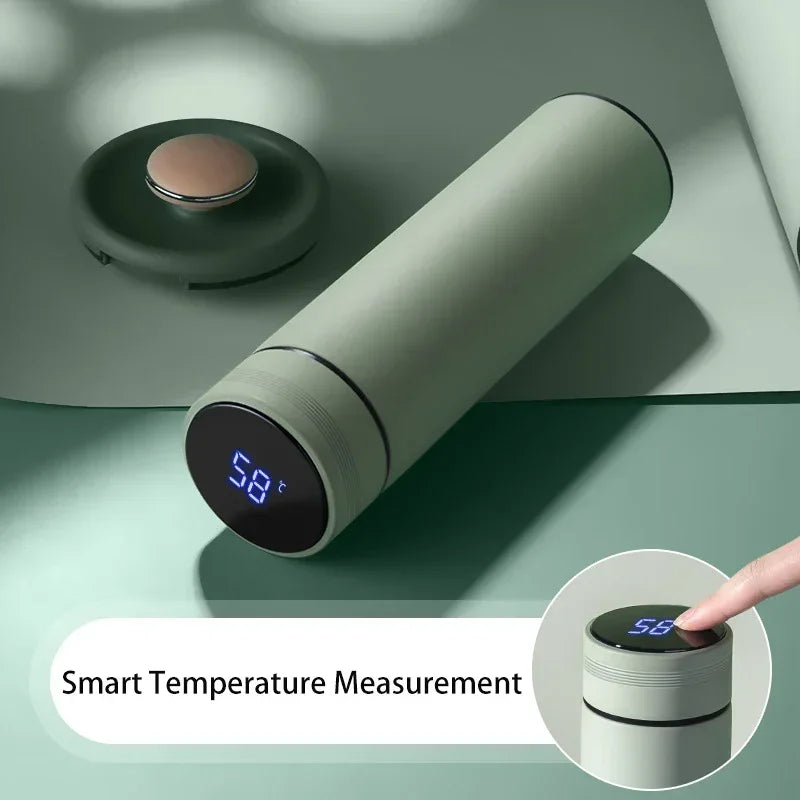 500ML Smart Temperature Display Stainless Steel Thermos Bottle