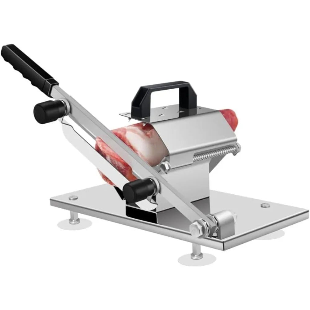 Portable Frozen Meat Slicing Knife Stainless Steel Food Cutter