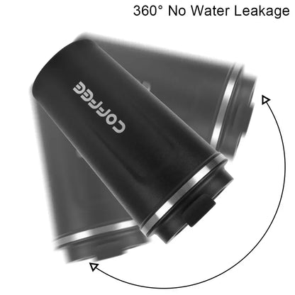 Black water filter with 'Cofree' branding and '360° No Water Leakage' text on a white background.