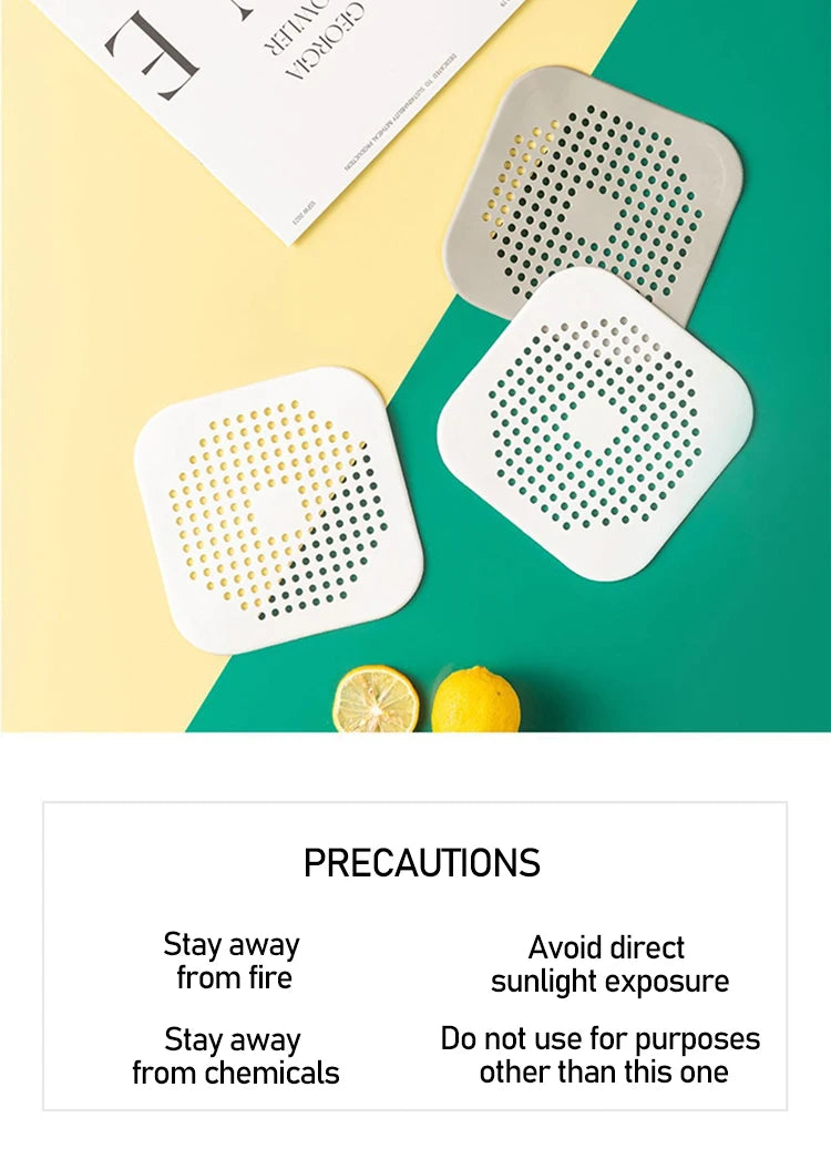 Shower Drain Hair Strainer Sink Filter Bathroom Kitchen Stopper