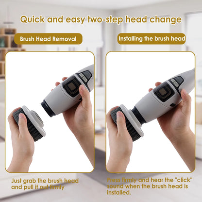 10-in-1 Electric Cleaning Brush Multifunction Bathroom Scrubber