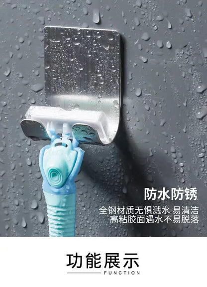Stainless Steel Razor Holder Wall Mount Shaver Storage Hook