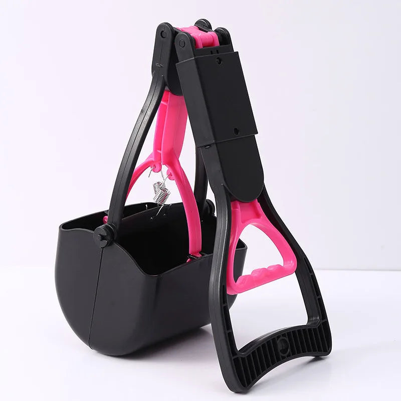 Heavy Duty Dog Pooper Scooper Long Handle Pet Waste Picker Tool