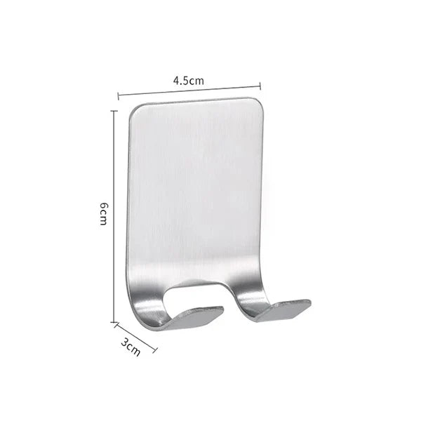 Stainless Steel Razor Holder Wall Mount Shaver Storage Hook