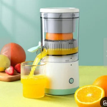 HOMEFISH Electric Juicer USB Rechargeable Citrus Juice Blender