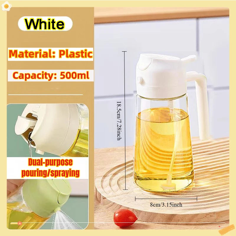 200/300/500ML Oil Spray Bottle BBQ Cooking Olive Oil Sprayer Tool