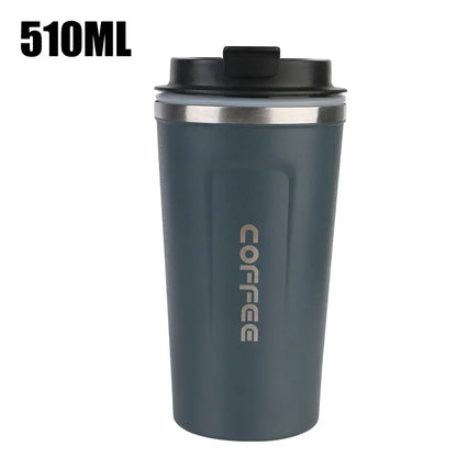 380/510ML Stainless Steel Thermo Travel Mug Leakproof Coffee Cup