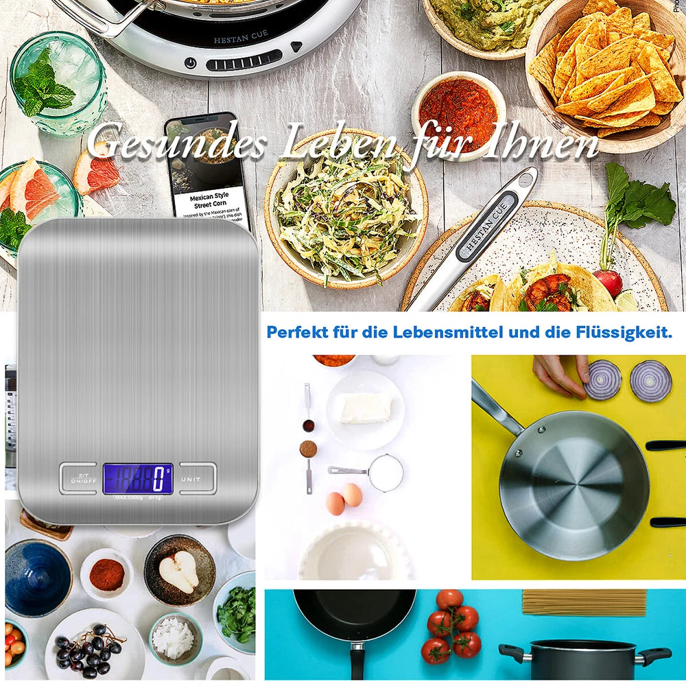5kg Digital Kitchen Scale LCD High Precision Food Coffee Baking Scale