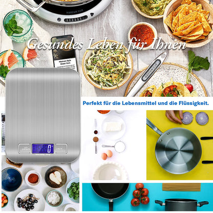 5kg Digital Kitchen Scale LCD High Precision Food Coffee Baking Scale