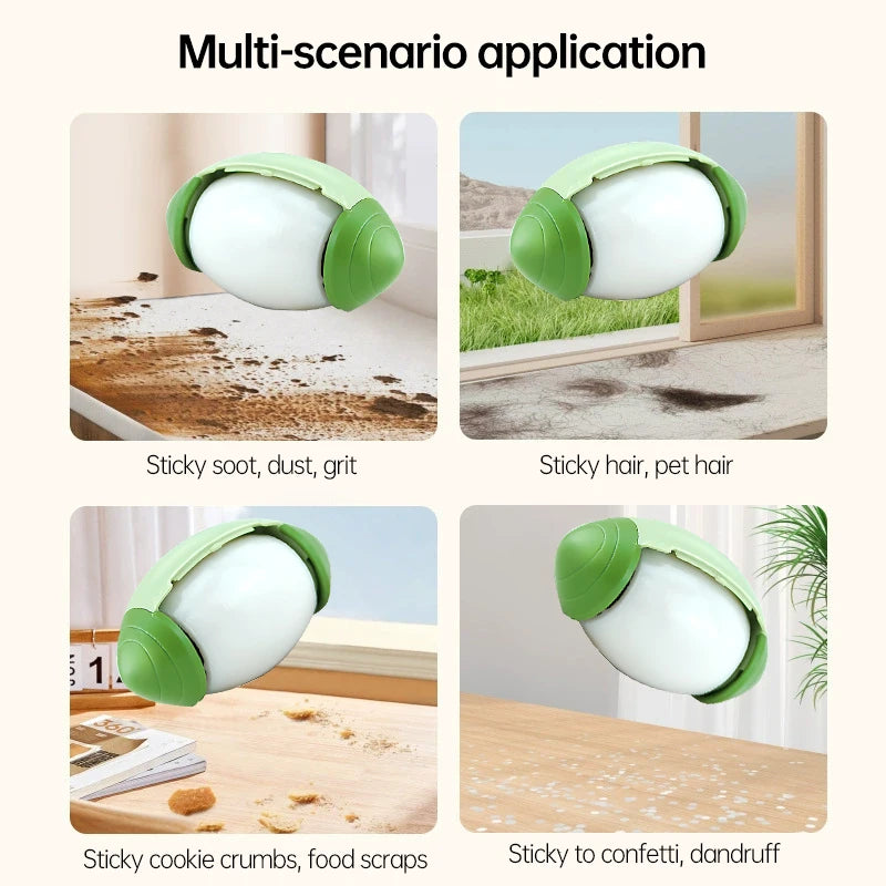 Washable Lint Remover Brush – Portable Pet Hair Roller for Clothes, Sofa & Carpet