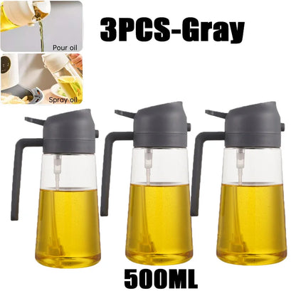 200/300/500ML Oil Spray Bottle BBQ Cooking Olive Oil Sprayer Tool