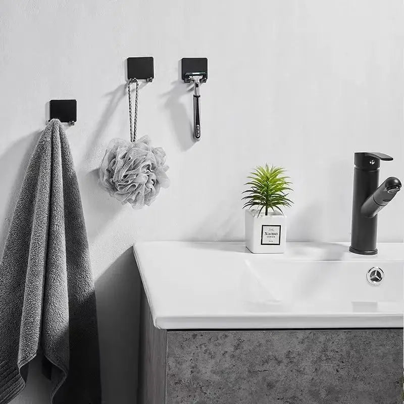 Stainless Steel Razor Holder Wall Mount Shaver Storage Hook