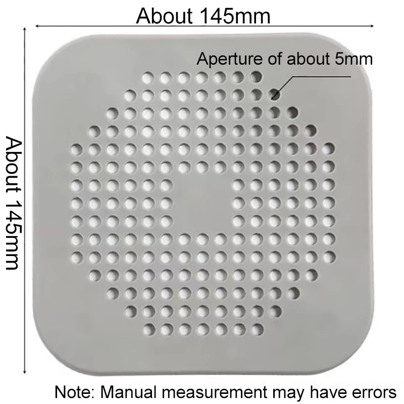 Shower Drain Hair Strainer Sink Filter Bathroom Kitchen Stopper