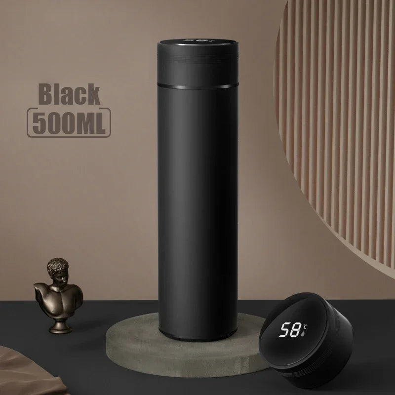 500ML Smart Temperature Display Stainless Steel Thermos Bottle