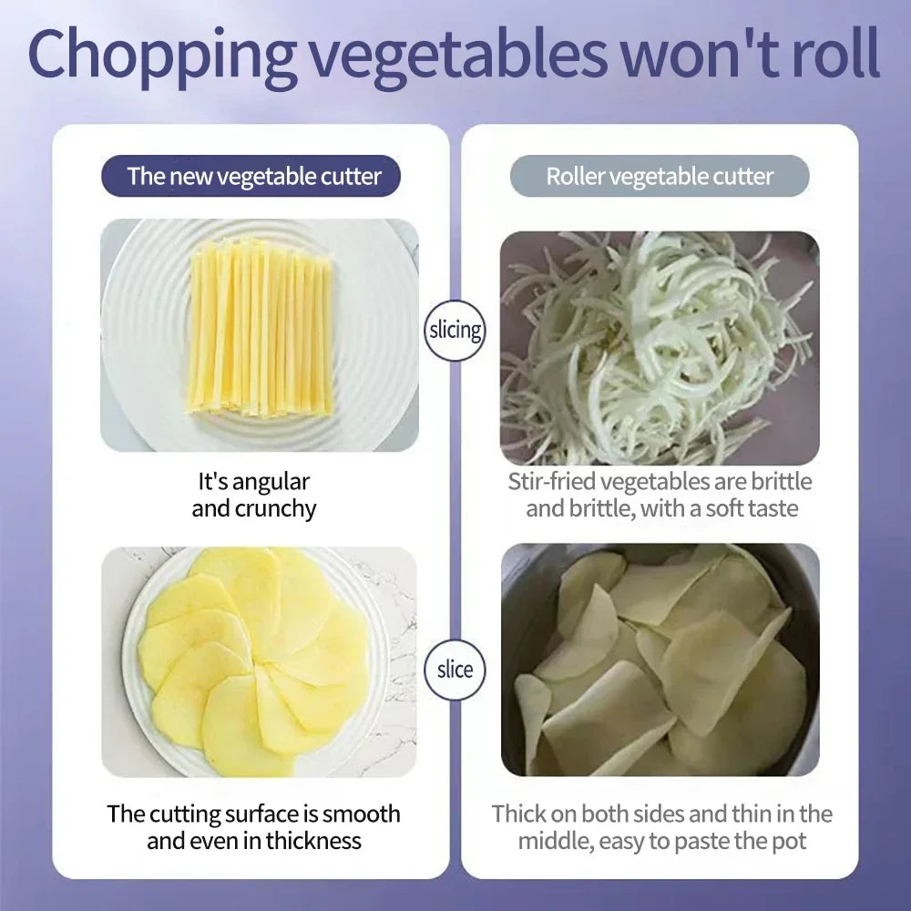 Safe Mandoline Vegetable Cutter Slicer With Storage Box Lid