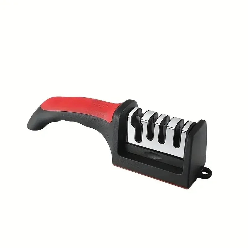 3-Stage Knife Sharpener Stainless Steel Kitchen Knife Sharpening Tool