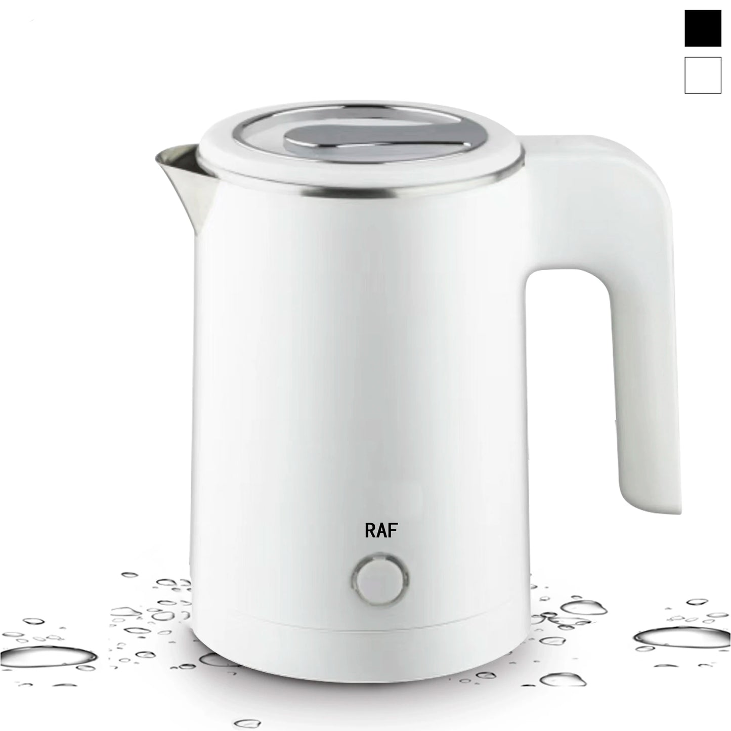 0.8L Travel Electric Kettle Portable Stainless Steel Water Boiler