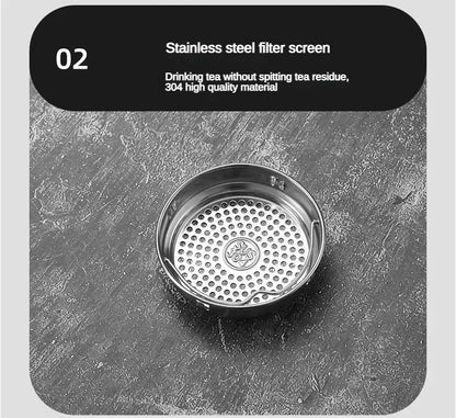 Stainless Steel Thermos Bottle LED Temperature Display 500ML-1L