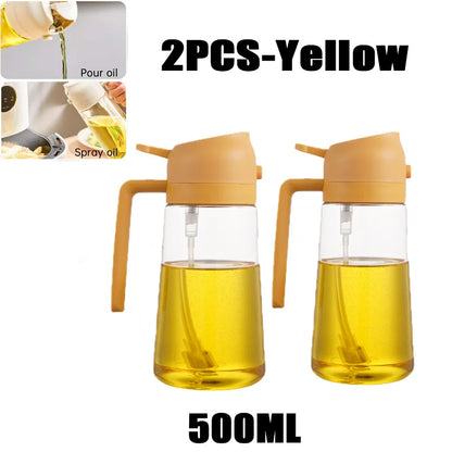 200/300/500ML Oil Spray Bottle BBQ Cooking Olive Oil Sprayer Tool