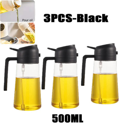 200/300/500ML Oil Spray Bottle BBQ Cooking Olive Oil Sprayer Tool