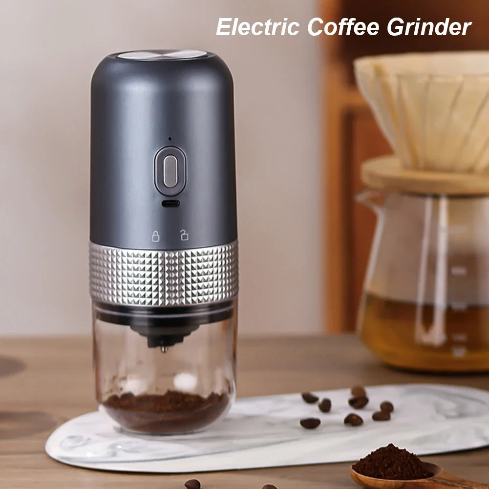 Portable Electric Coffee Grinder Type-C USB Mini Bean Mill Grinder