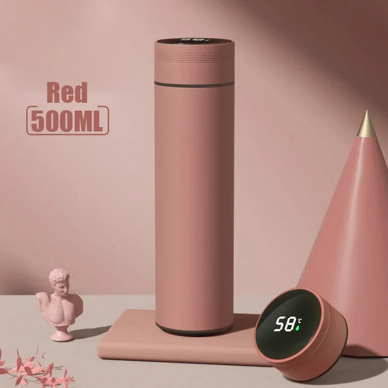 500ML Smart Temperature Display Stainless Steel Thermos Bottle
