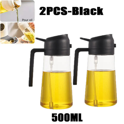 200/300/500ML Oil Spray Bottle BBQ Cooking Olive Oil Sprayer Tool
