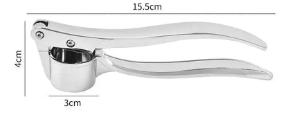 Heavy Duty Garlic Press Stainless Steel Manual Garlic Crusher Tool
