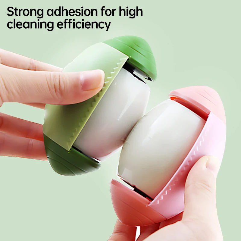 Washable Lint Remover Brush – Portable Pet Hair Roller for Clothes, Sofa & Carpet