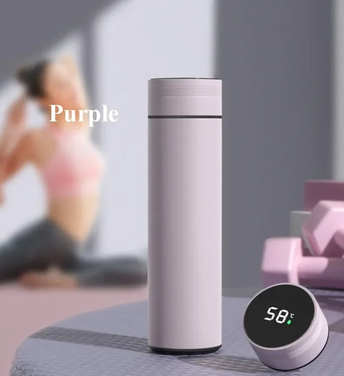 500ML Smart Temperature Display Stainless Steel Thermos Bottle