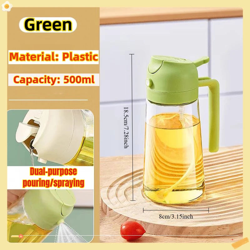 200/300/500ML Oil Spray Bottle BBQ Cooking Olive Oil Sprayer Tool