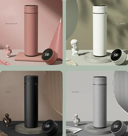 500ML Smart Temperature Display Stainless Steel Thermos Bottle