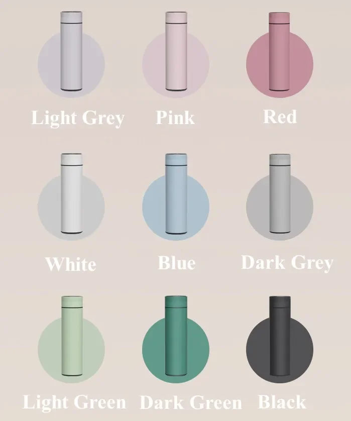 500ML Smart Temperature Display Stainless Steel Thermos Bottle