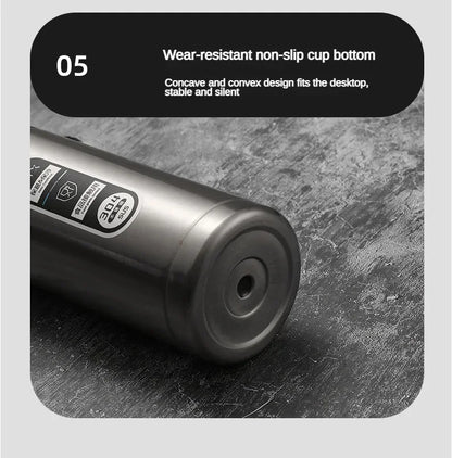 Stainless Steel Thermos Bottle LED Temperature Display 500ML-1L