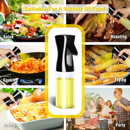200/300/500ML Oil Spray Bottle BBQ Cooking Olive Oil Sprayer Tool