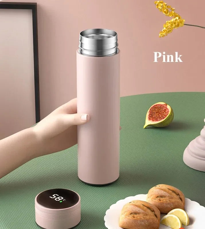 500ML Smart Temperature Display Stainless Steel Thermos Bottle