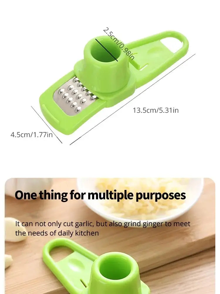 Mini Manual Garlic Grinder Crusher Kitchen Garlic Mashing Tool