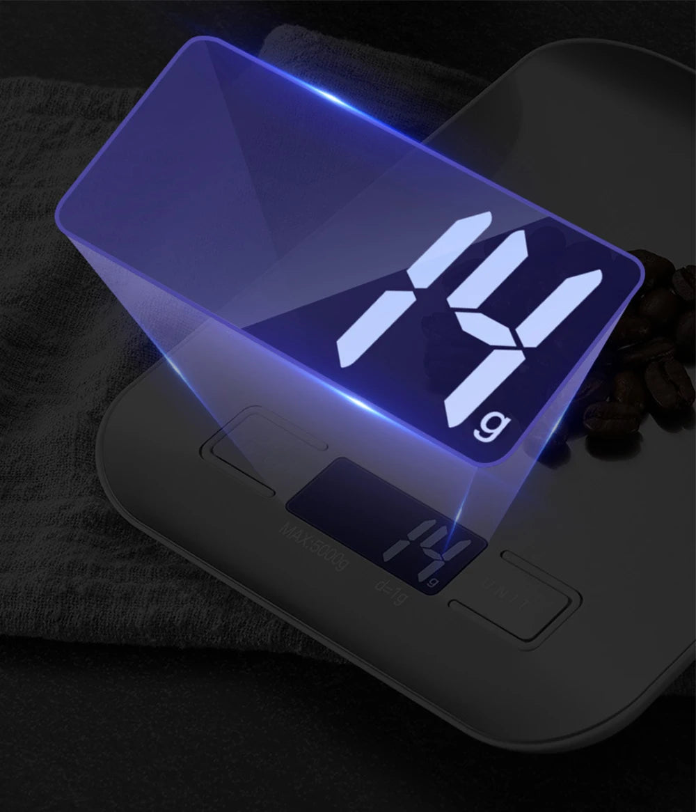 5kg Digital Kitchen Scale LCD High Precision Food Coffee Baking Scale