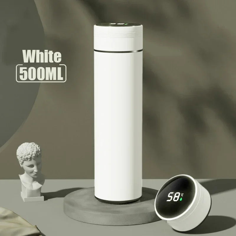 500ML Smart Temperature Display Stainless Steel Thermos Bottle