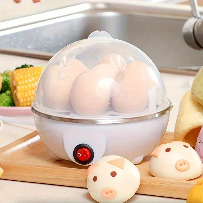Automatic Egg Cooker 7 Eggs Electric Boiler Steamer Breakfast Maker