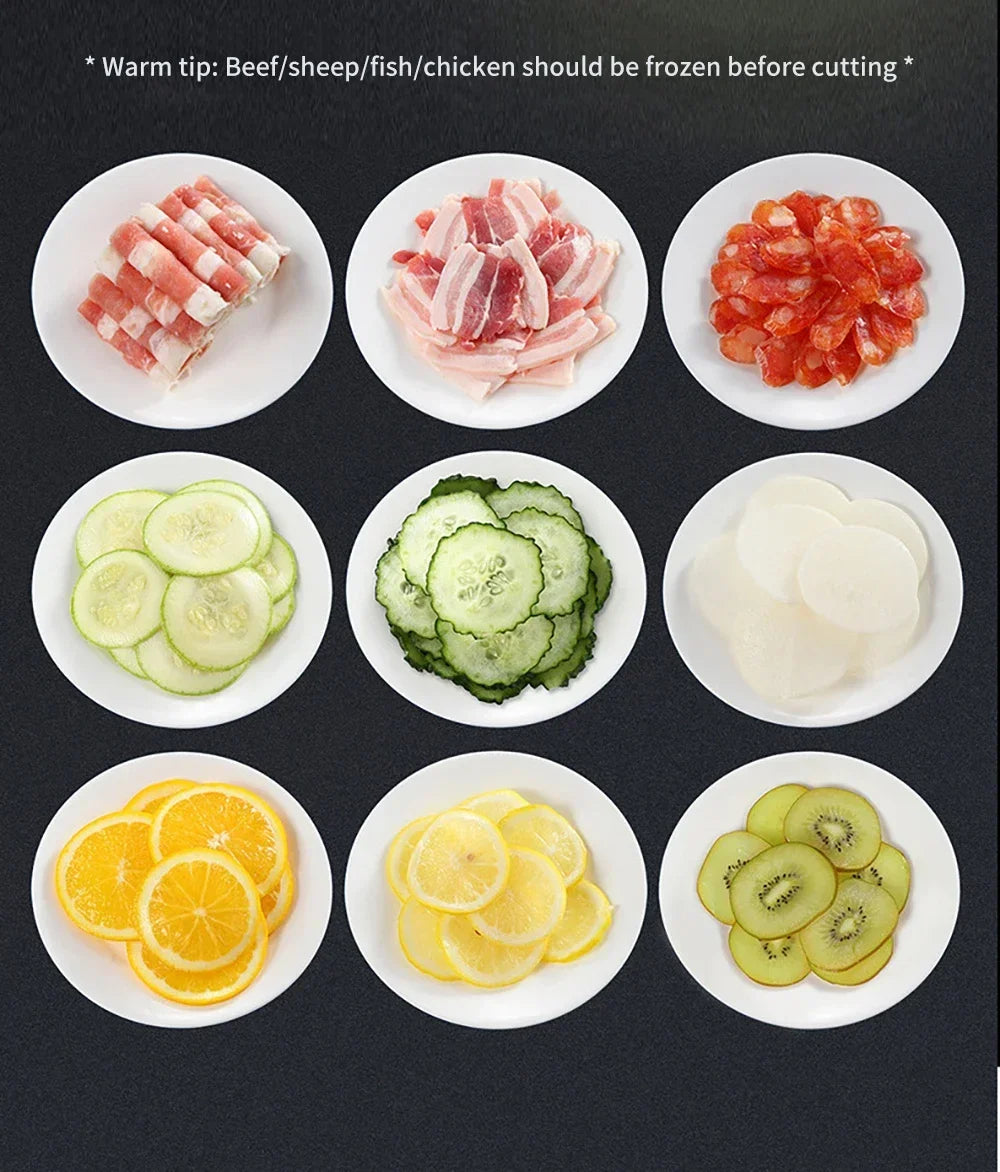 Safe Mandoline Vegetable Cutter Slicer With Storage Box Lid
