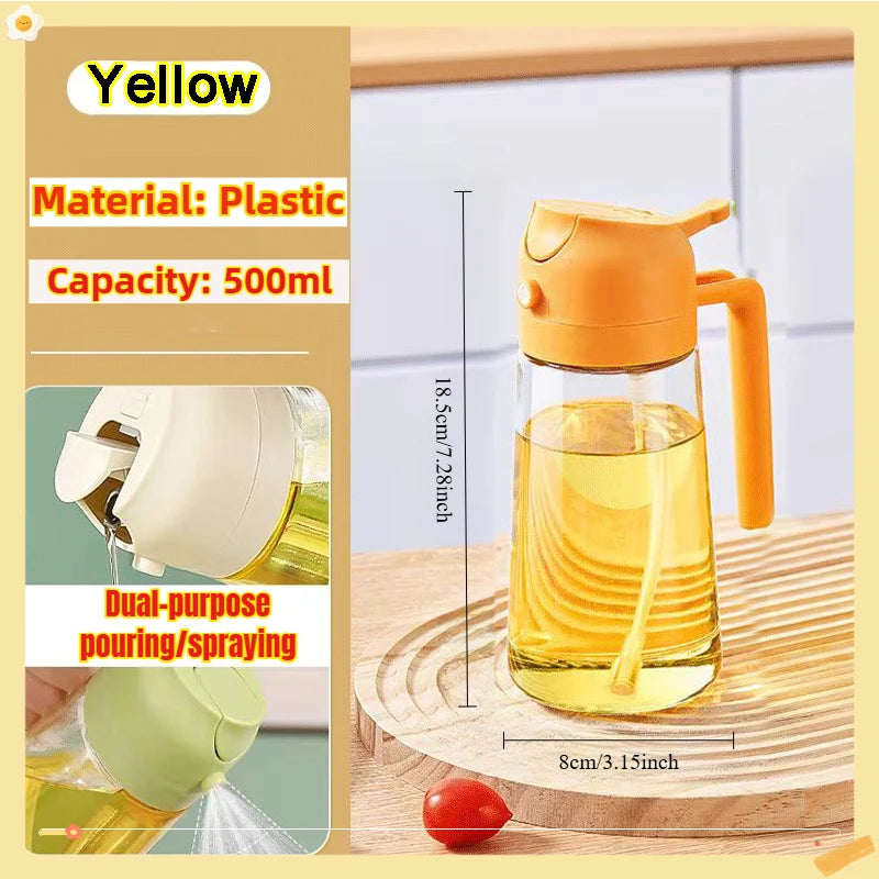 200/300/500ML Oil Spray Bottle BBQ Cooking Olive Oil Sprayer Tool